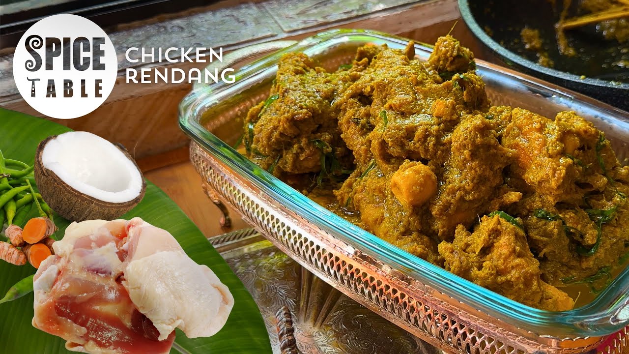Grandmother's Famous Chicken Rendang: BEST RECIPE IN CHANNEL!