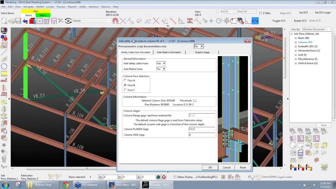 New/2 v7.3 Support Webinar: Everyday Parametrics Installed With SDS 2