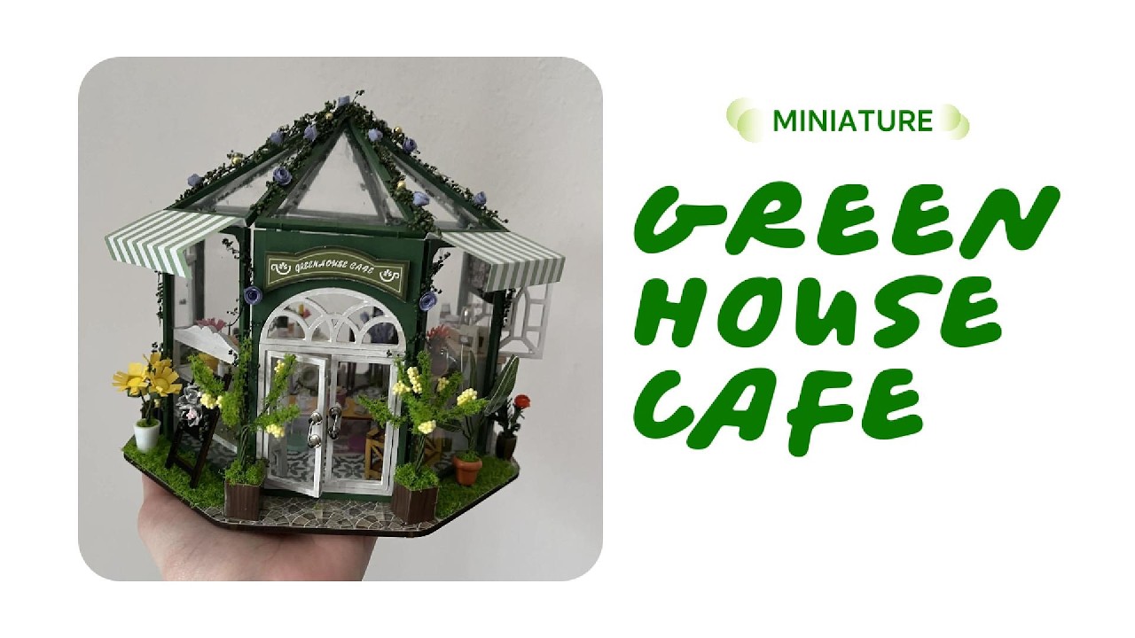 Miniature Greenhouse café
