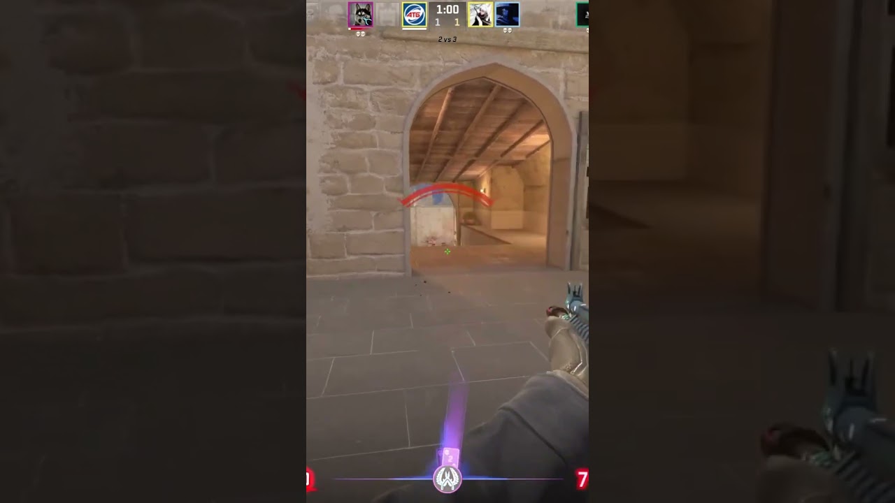 ACE IN MIRAGE WITH GALIL + [Smoooth moves] #cs2 #gaming #competitive #mirage #galil #ace