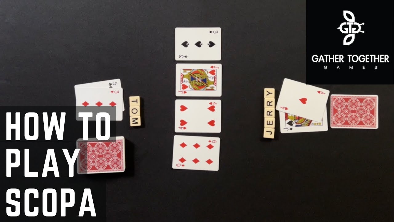 Как играть в Scopa