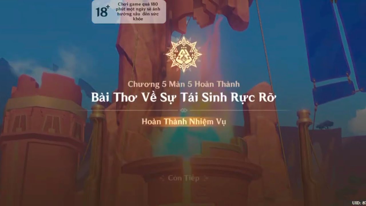 Genshin impact #14: Chương 5 Màn 5 Bài thơ về sự tái sinh rực rỡ