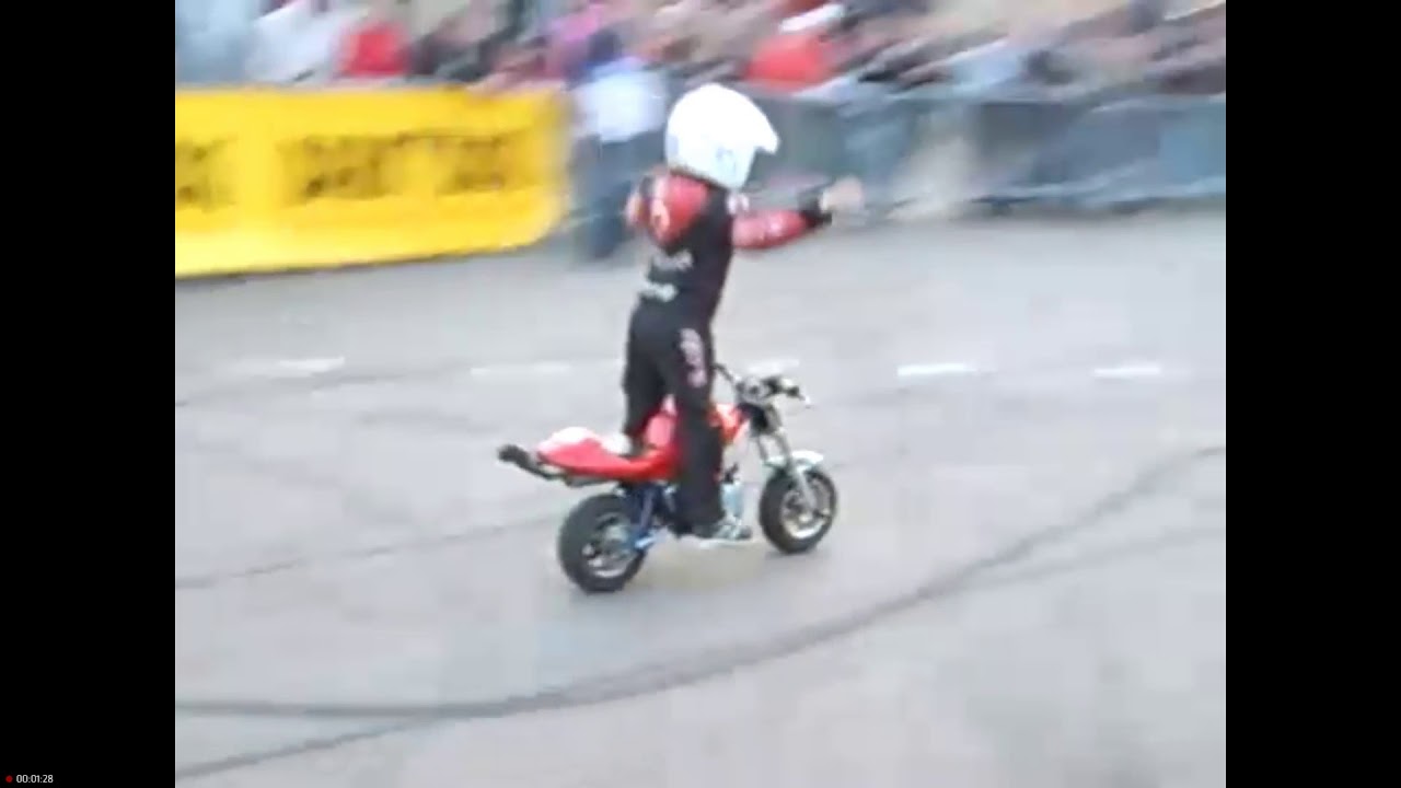 Stunt pocket bike (reupload)