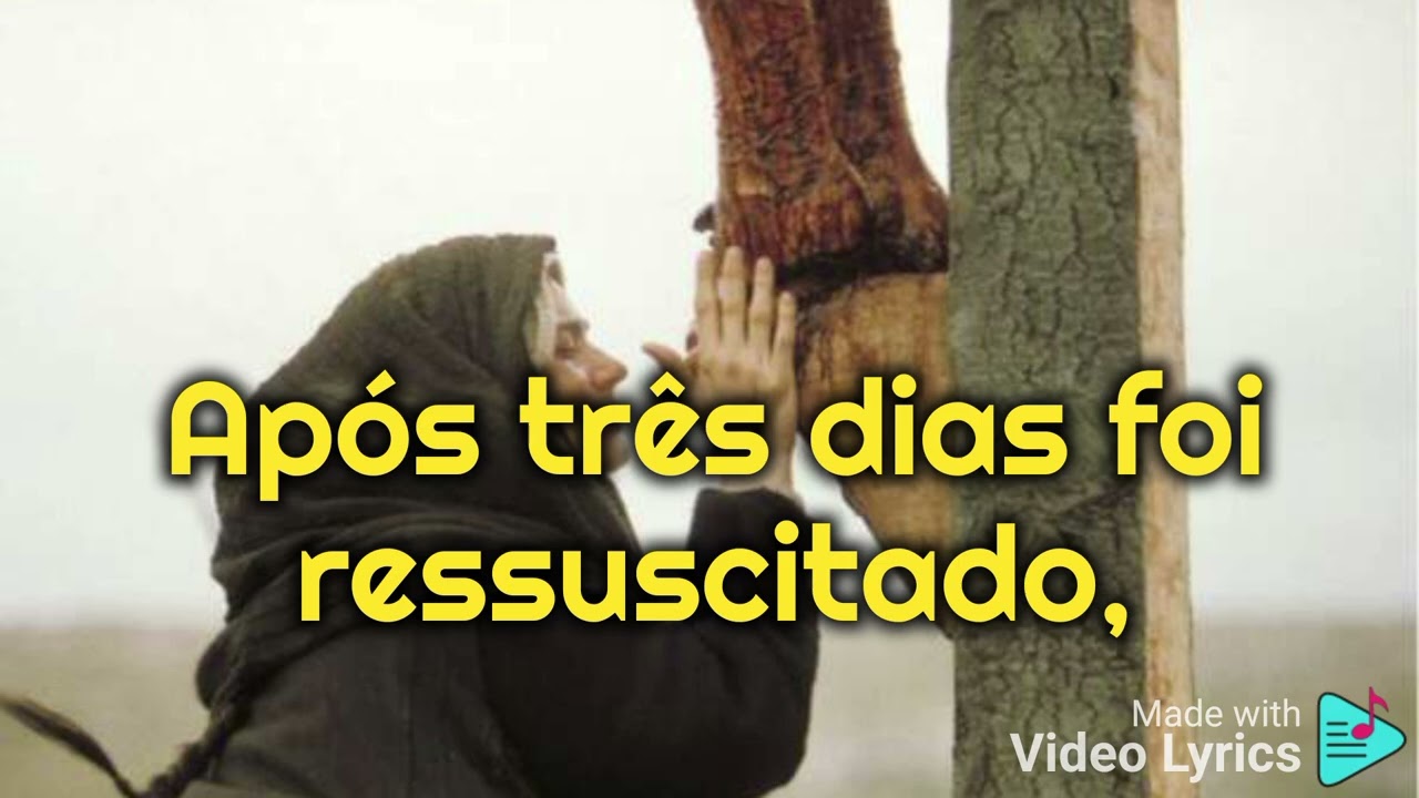Na cruz morreu o Cordeiro