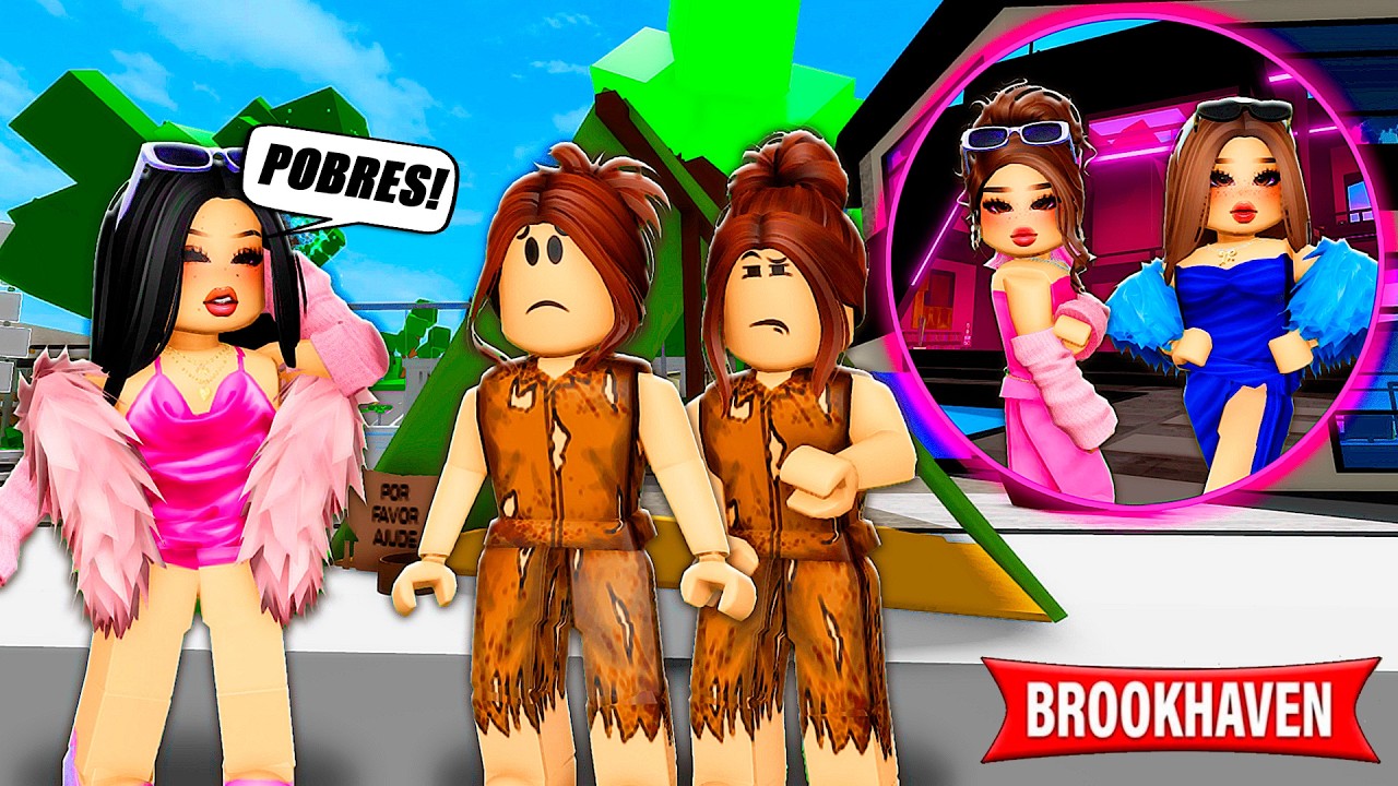 AS ORFÃS QUE ERAM ZOADAS GANHARAM UMA MANSÃO | Historinhas Brookhaven RP | Roblox