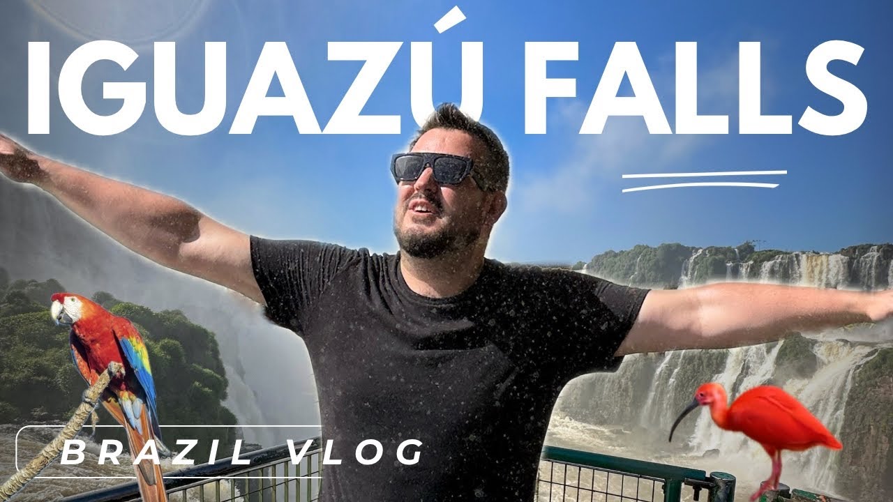 IGUAZU FALLS BRAZILIAN SIDE AND BIRD PARK (PARQUE DAS AVES) | BRAZIL VLOG 2024