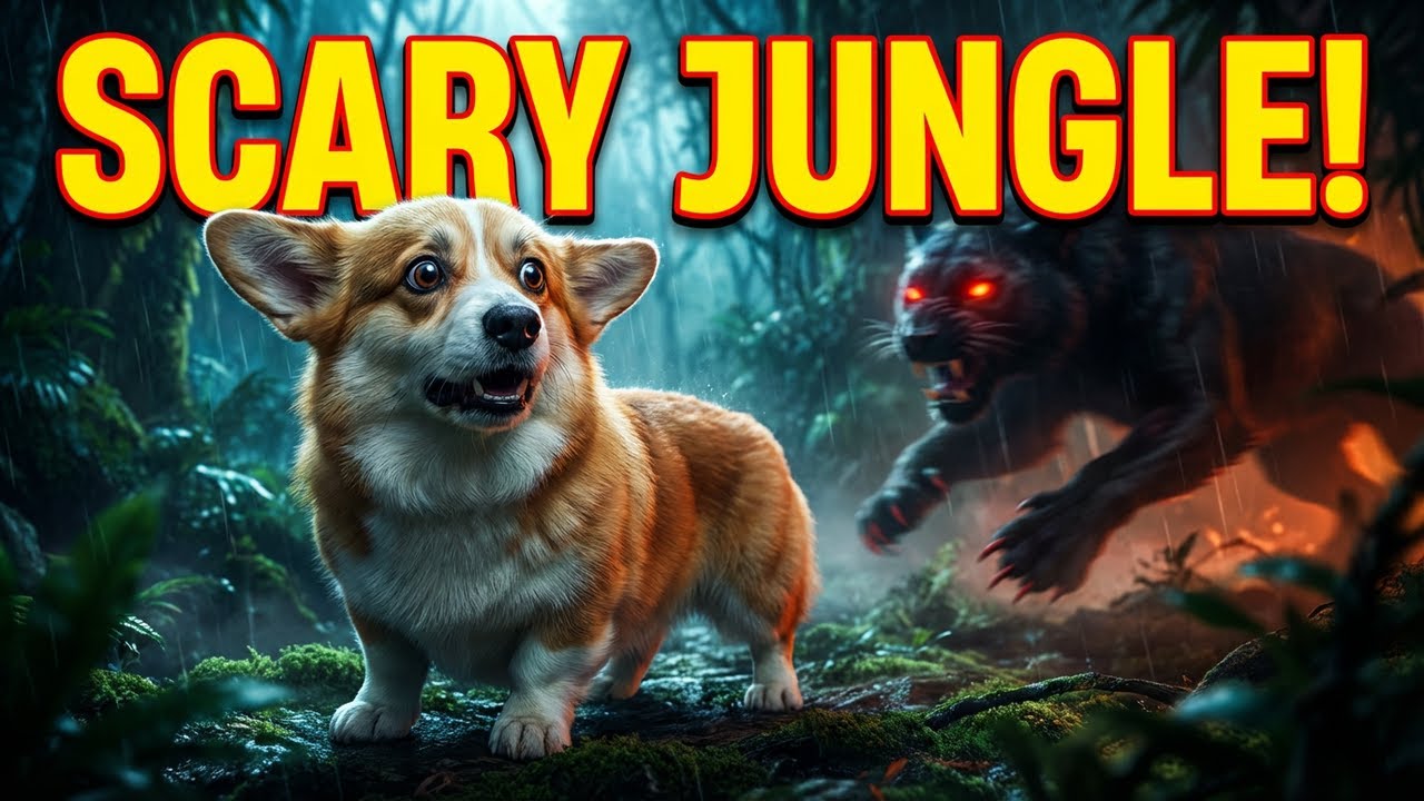 Watch Out, Cub! 🐾 The Jungle Gets SCARY