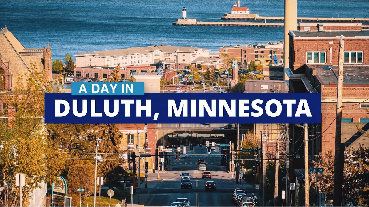 A day in Duluth, Minnesota : Lake Superior ( 4K HD )