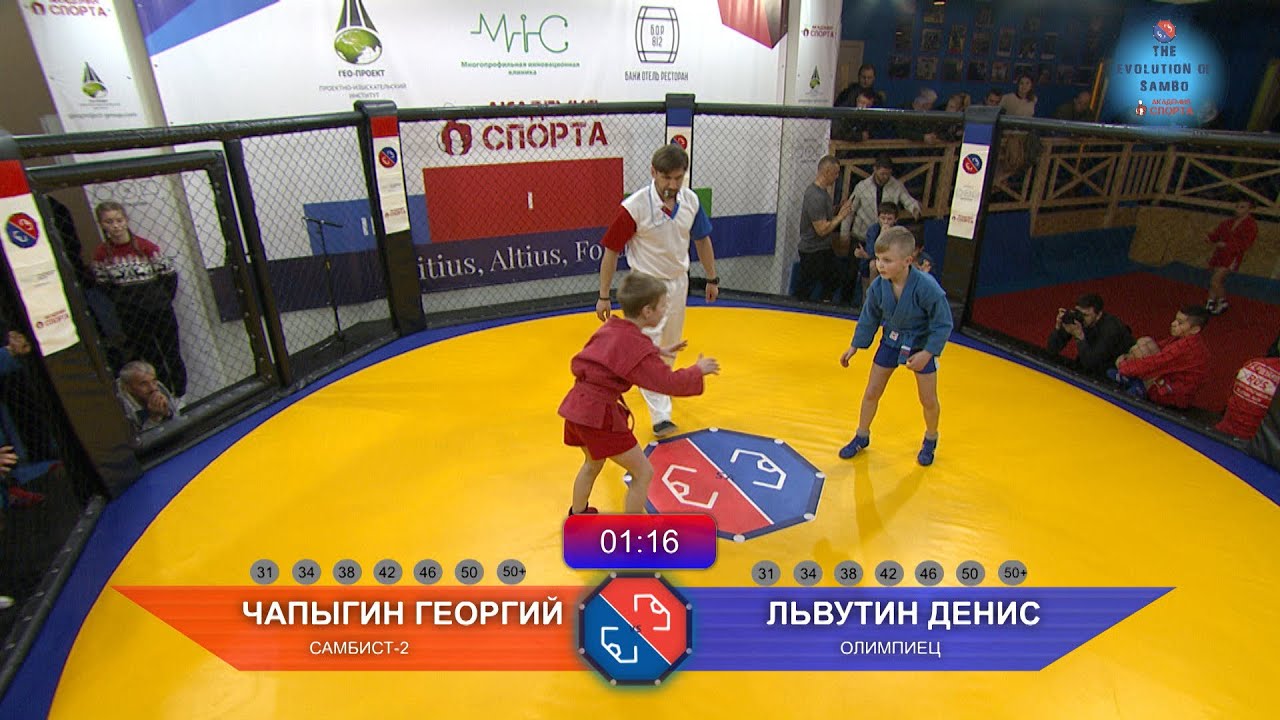 Самбо в клетке! Турнир &laquo;Эволюция&raquo;, командная битва! &laquo;Самбист 2&raquo; vs &laquo;Олимпиец&raquo;