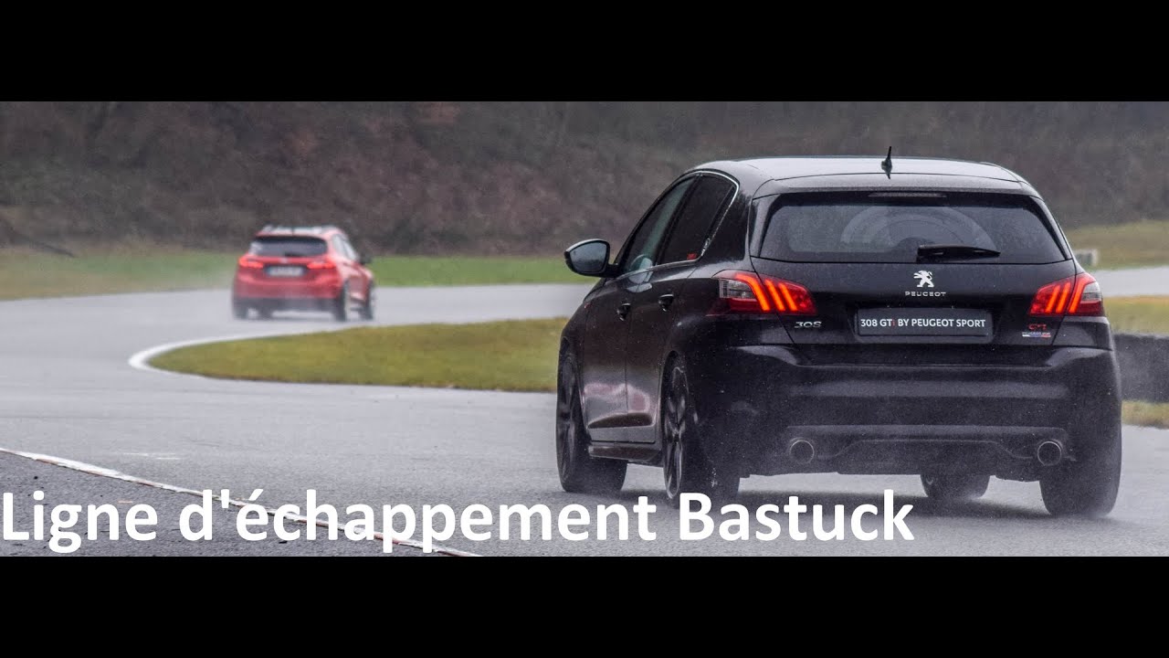 308GTi - Ligne Bastuck de l'intérieur