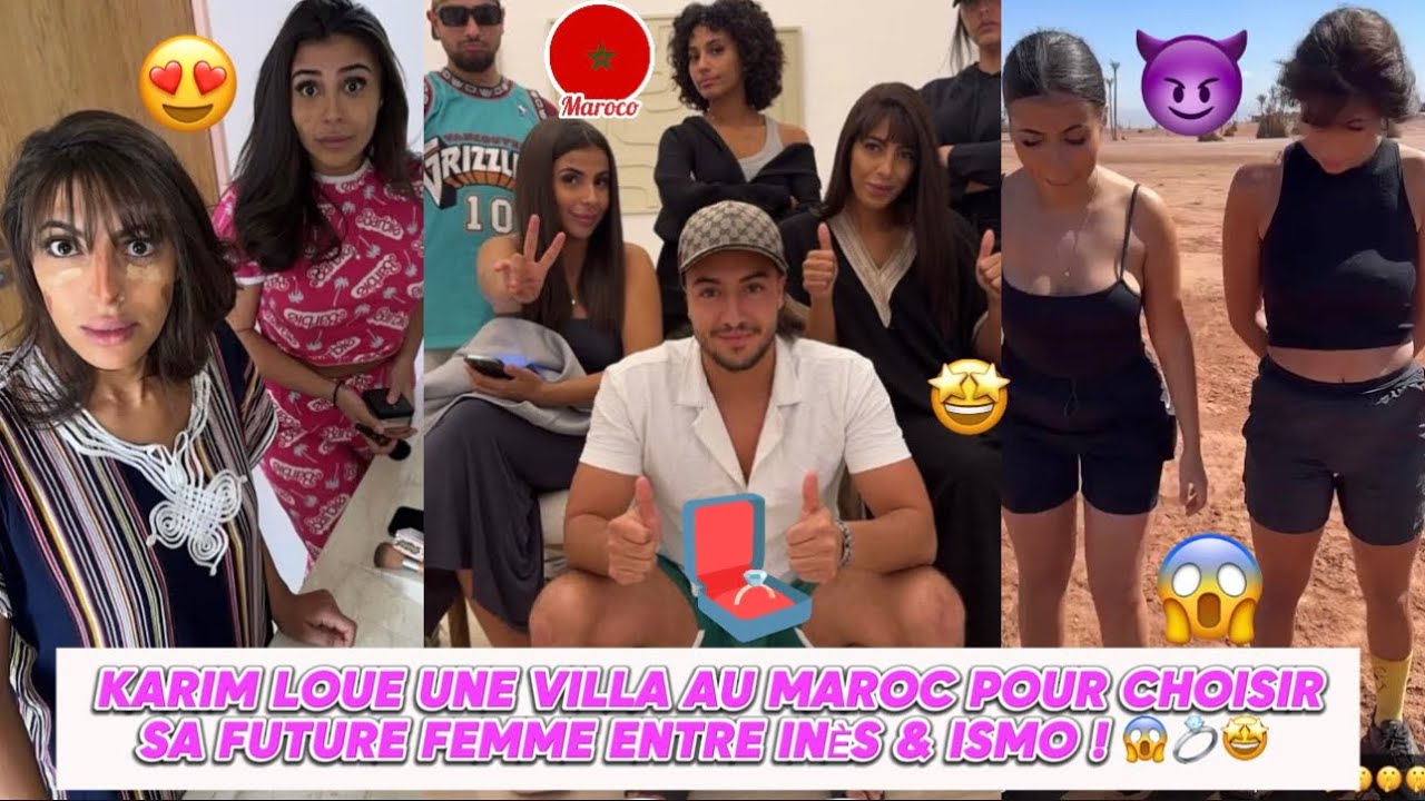 LIPTON & Co.🤫[EP.9🍿] KARIM Loue une VILLA au MAROC pour CHOISIR sa FEMME entre INÈS & ISMO😱💍 #lipton