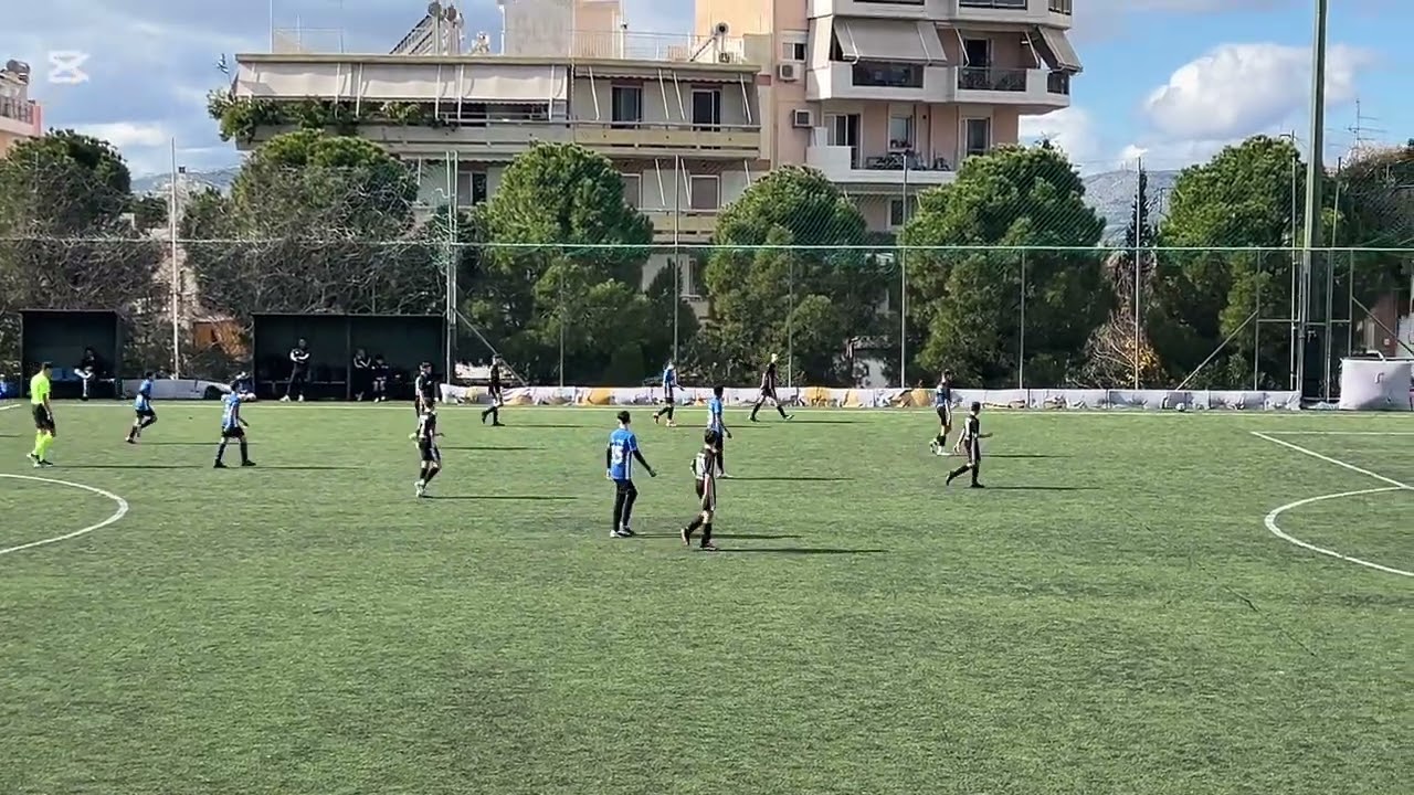 ΑΘΗΝΑΪΔΑ - ΕΙΡΗΝΗ ΠΕΤΡ/ΛΗΣ 1 ημίχρονο  2 -  0 κ14