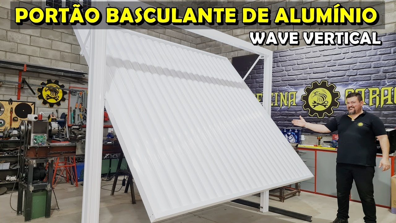 Como Montar Kit de Portão Basculante de Alumínio Wave Vertical da GAREN