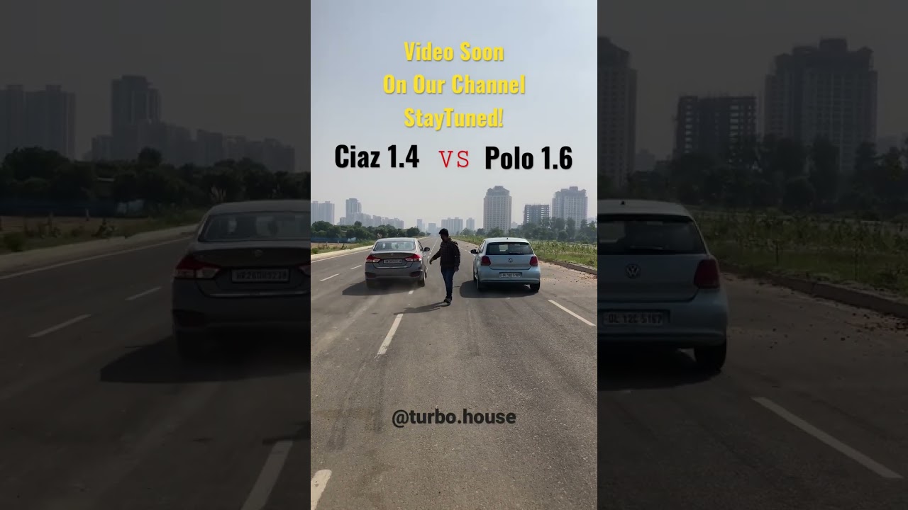 DRAG RACE: Ciaz vs Polo 🔥 | TURBO HOUSE