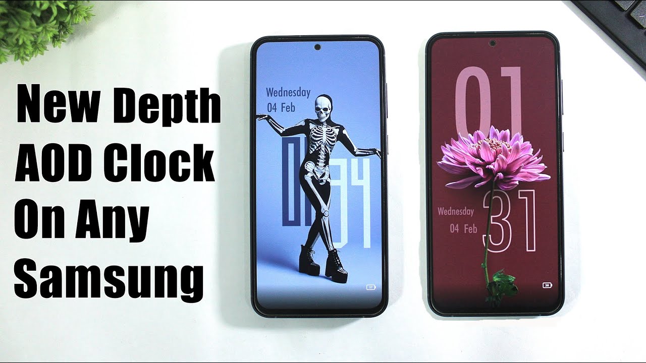 Install ONE UI 8 New Depth AOD On Any Samsung | Enable This NEW DEPTH AOD FEATURE On Your Samsung
