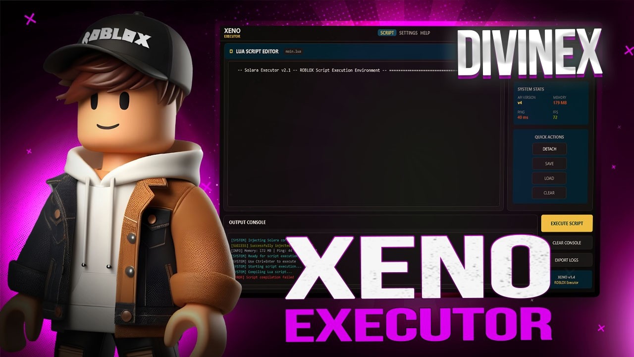 Xeno Executor [Меню 2026] | Xeno Executor Roblox [Обновлено бесплатно] | Roblox Executor [Бесплат...