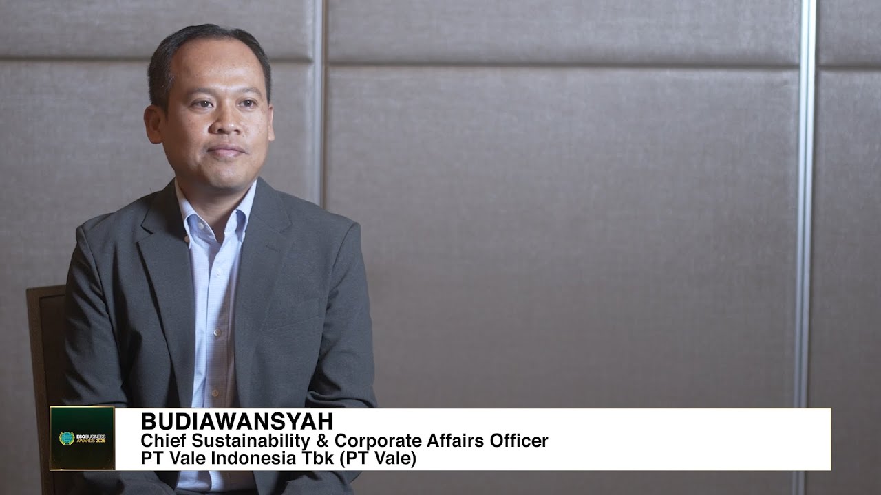 ESGBusiness Awards 2025 Winner: Budiawansyah of PT Vale Indonesia Tbk (PT Vale)