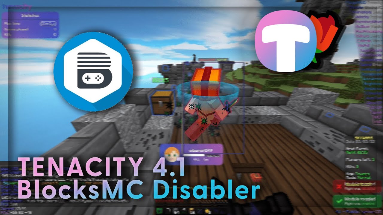 VANILLA FLYING ON BLOCKSMC WITH TENACITY 4.1