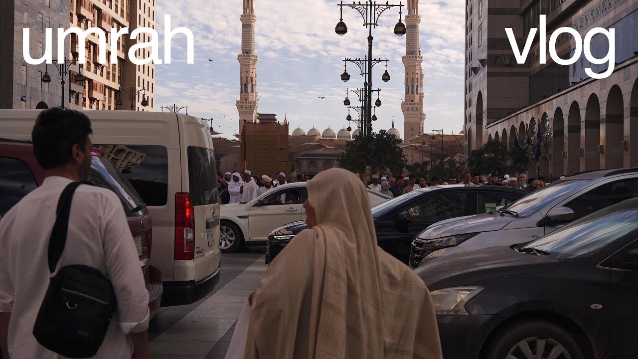 first umrah in 2025 ｡𖦹°‧ saudia airlines, medina & entering rawdah