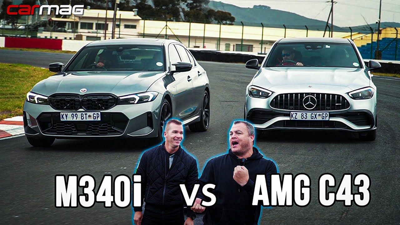 Испытание на треке: BMW M340i против Mercedes-AMG C43