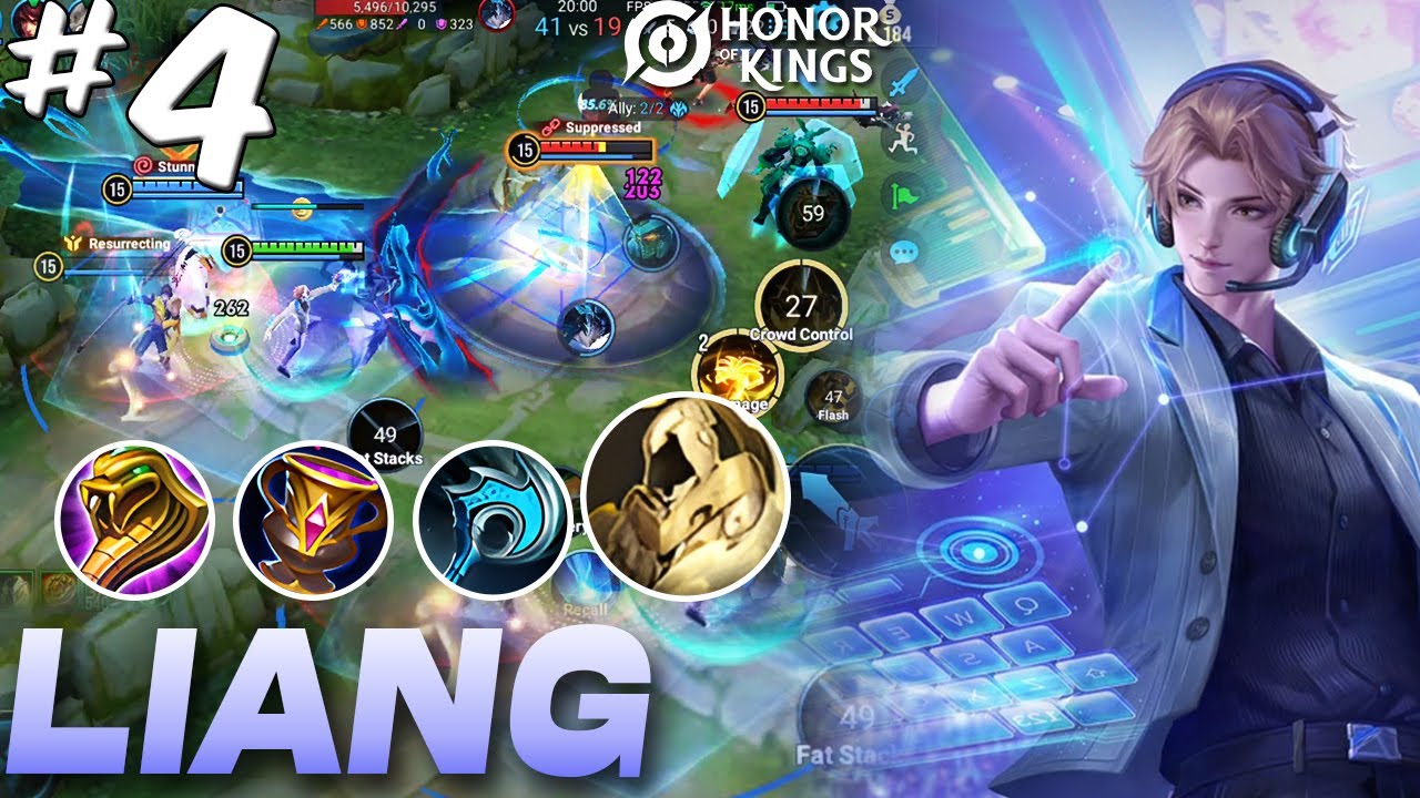Lockdown Augran and WIN! | Liang Roam Gameplay #4 | Honor of Kings