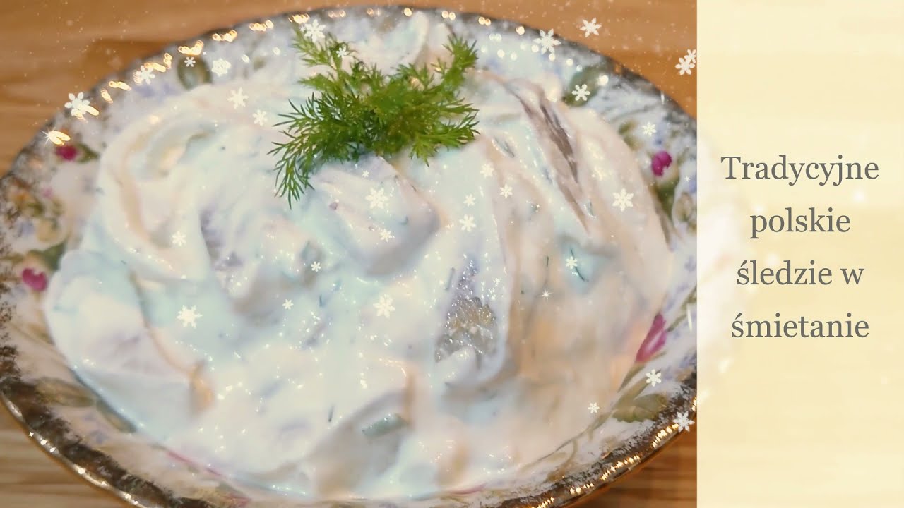 Tradycyjne polskie śledzie w śmietanie ❤️️/Traditional Polish herring in cream