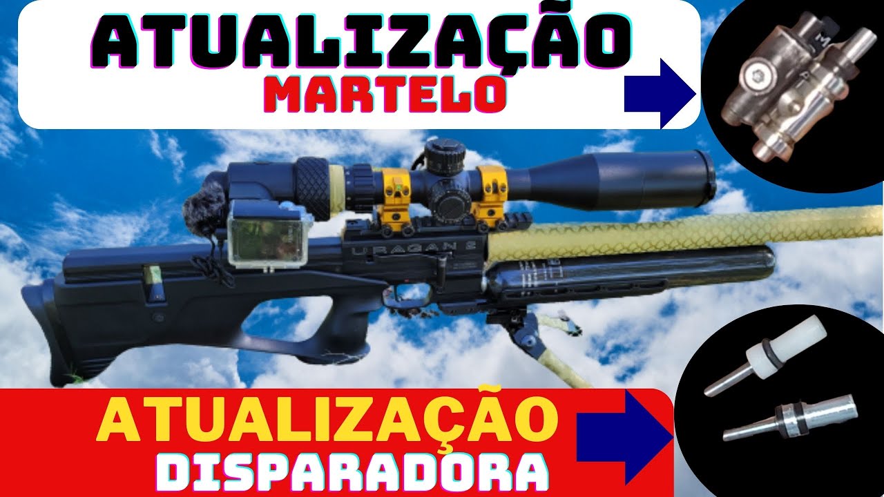 ATUALIZAÇÃO DA DISPARADORA URAGAN 2