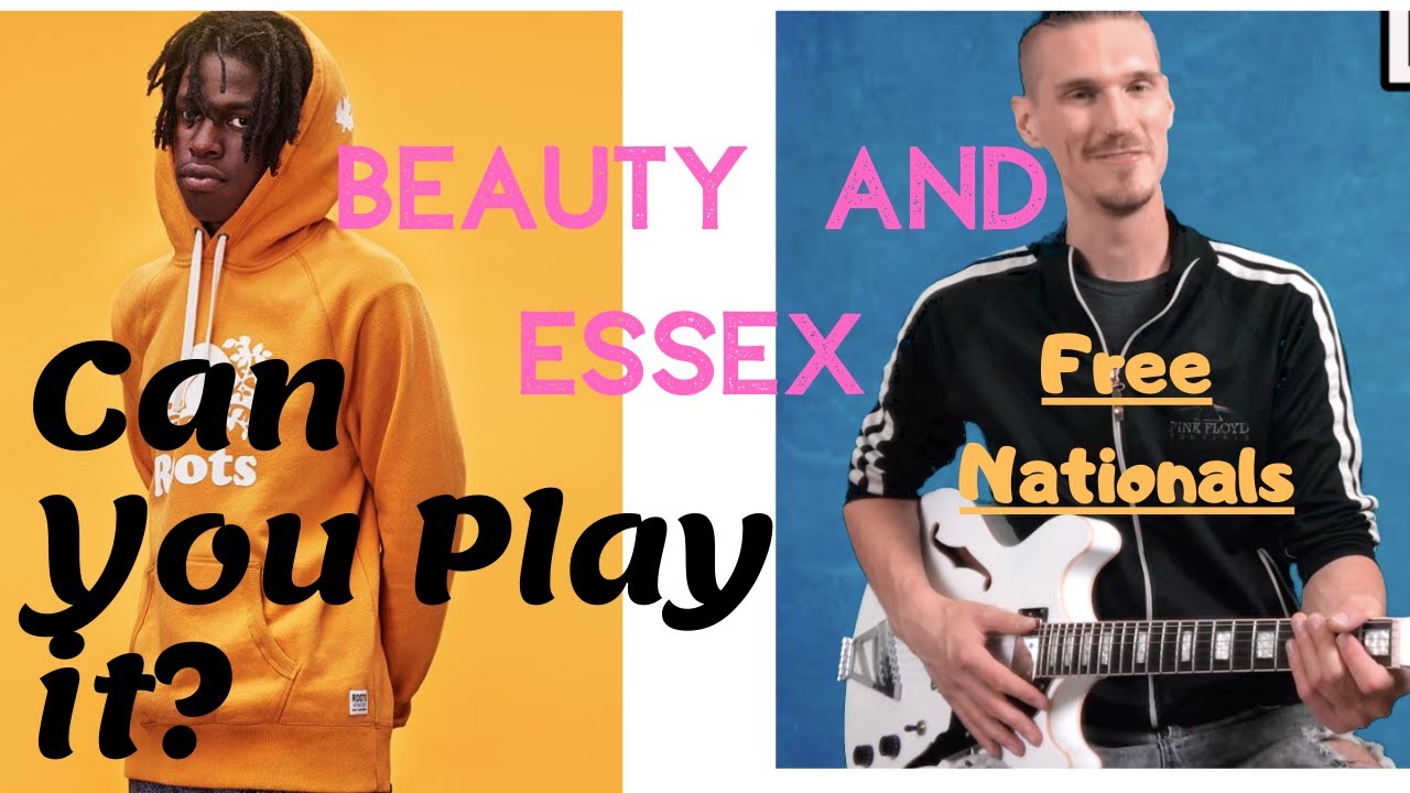 How to play BEAUTY AND ESSEX free nationals on guitar