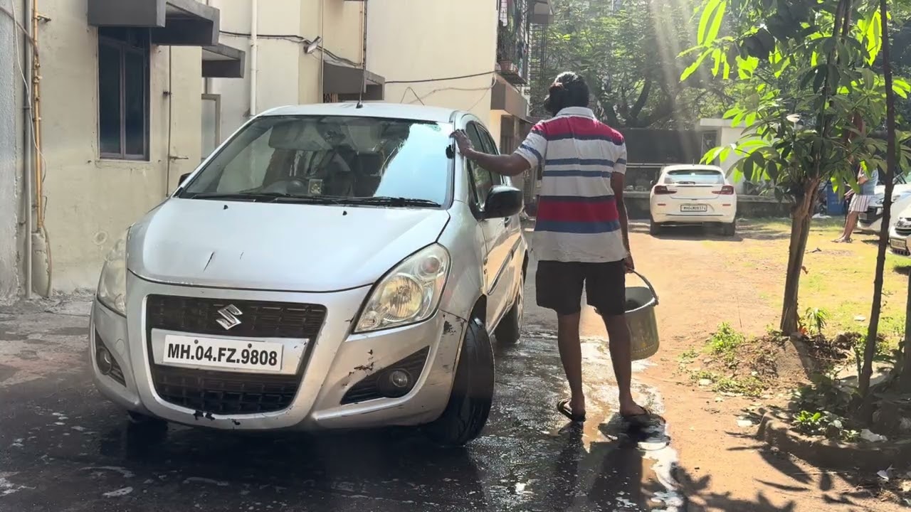 Ritz car washing… 