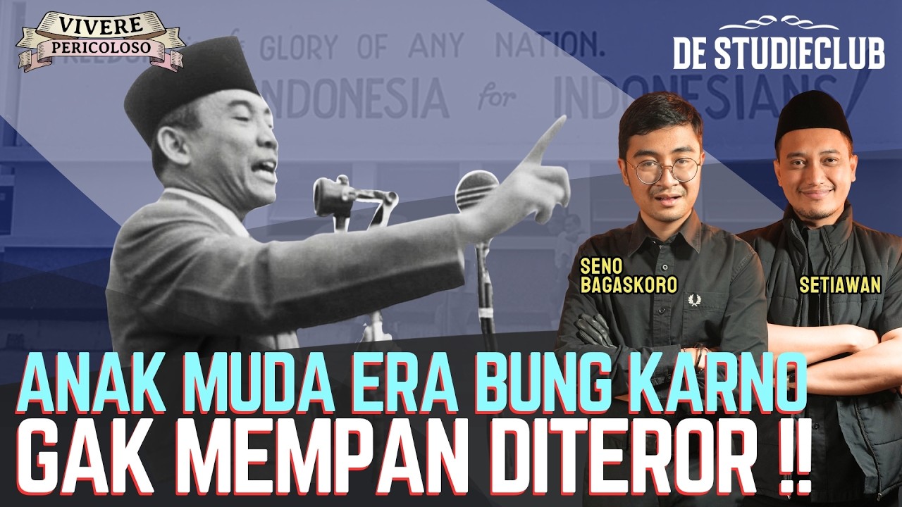 ANAK MUDA SELALU KRITIS & TIDAK PENAKUT ‼️ - Aryo Seno Bagaskoro & Setiawan (Vivere Pericoloso #2)