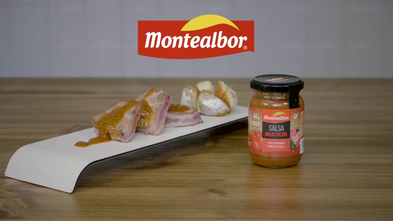 Lomo de atún a la plancha con mojo