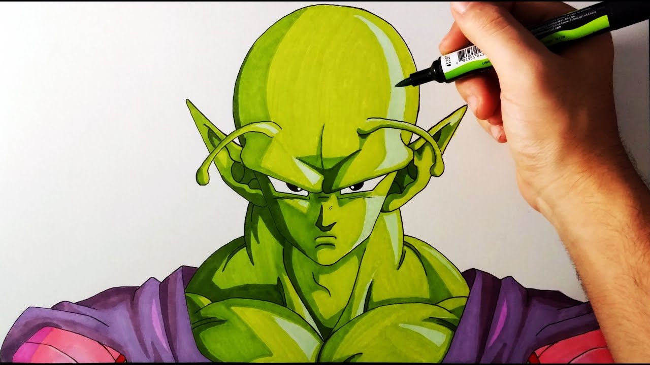 Cómo Dibujar a Piccolo/Picoro Paso a Paso | Tutorial | Dragon Ball Z | ArteMaster