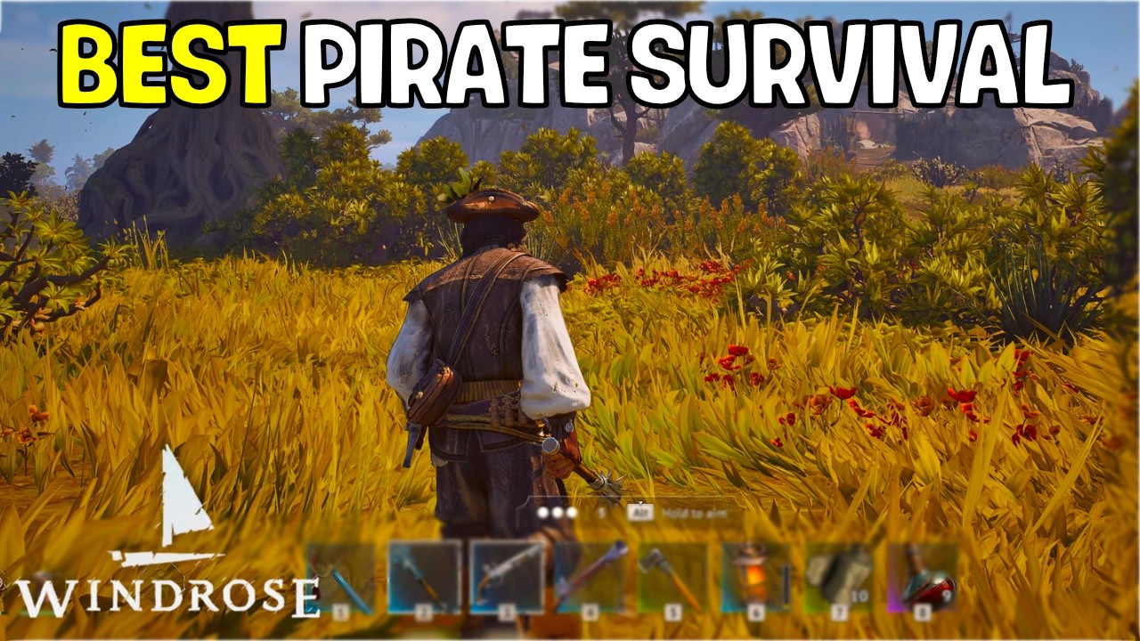🔴This Pirate Survival Game is BETTER than Valheim? | Windrose Demo Gameplay