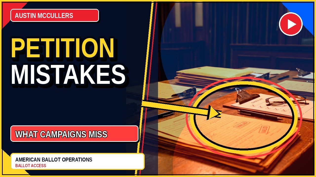 Austin McCullers on Petition Circulation: What Campaigns Get Wrong About Signature Gathering
