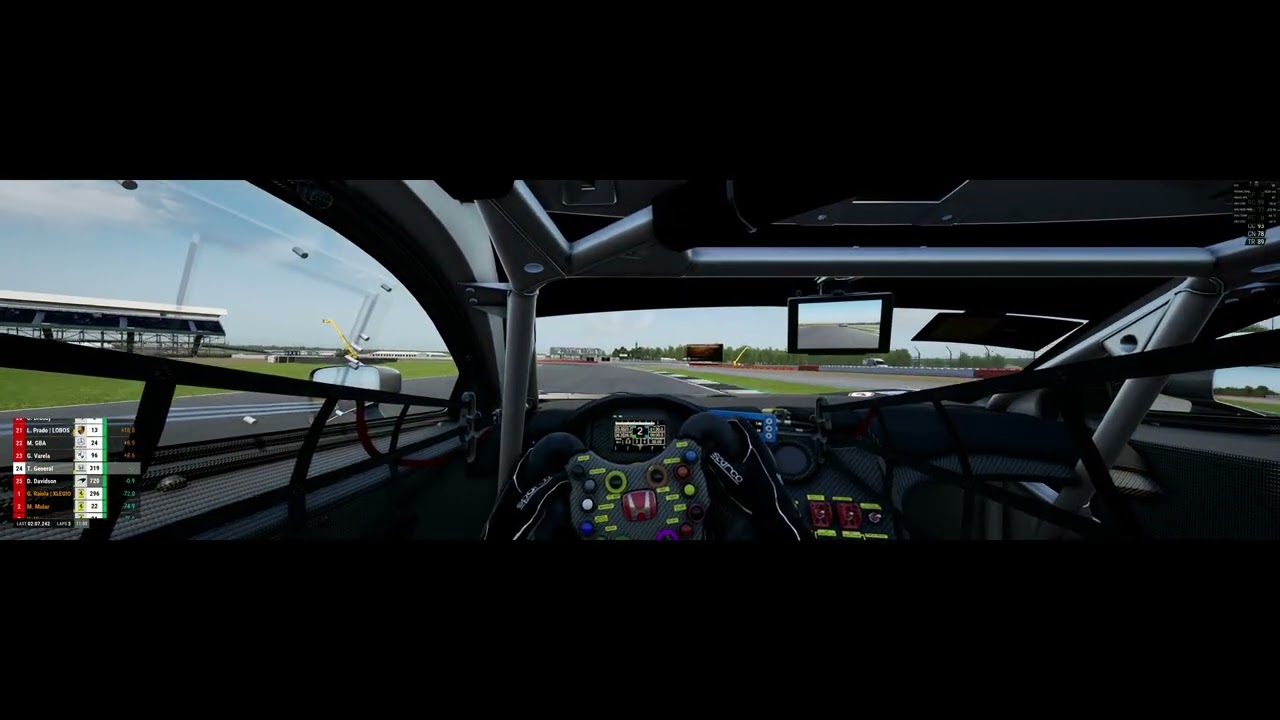Honda NSX GT3 EVO - 15 2 2026 Race 3 Assetto Corsa Competizione Multiplayer @ Silverstone