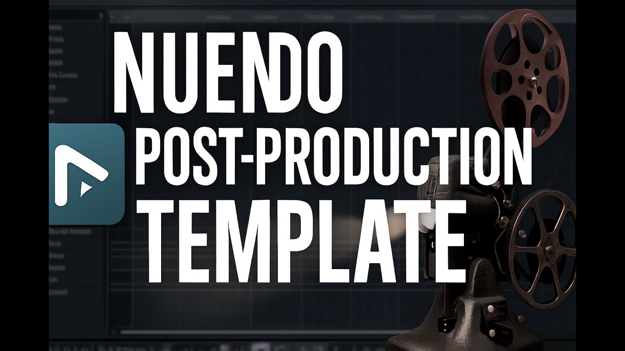 A Pro Post Production Template in Nuendo