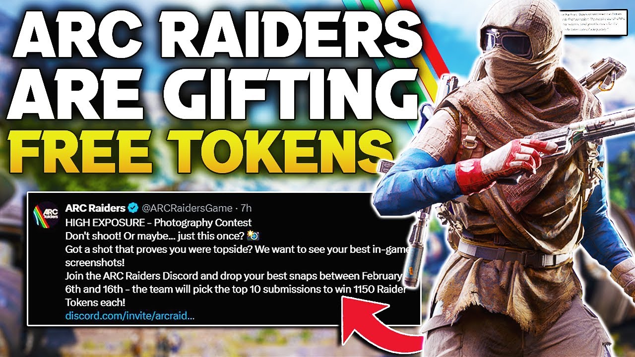 Игроки Arc Raiders дарят БЕСПЛАТНЫЕ жетоны Raider!