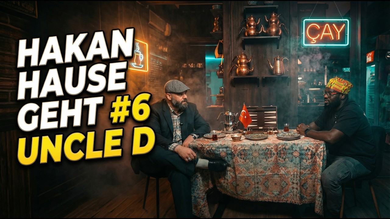 HAKAN HAUSE GEHT #6 Uncle D - Deutsche Sprache und Afrikanische Mensch