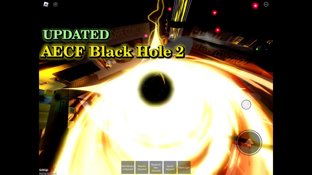 How to create Black Hole. [UPDATE]  Roblox Antarctic Energy Core Facility #roblox #aecf #blackhole