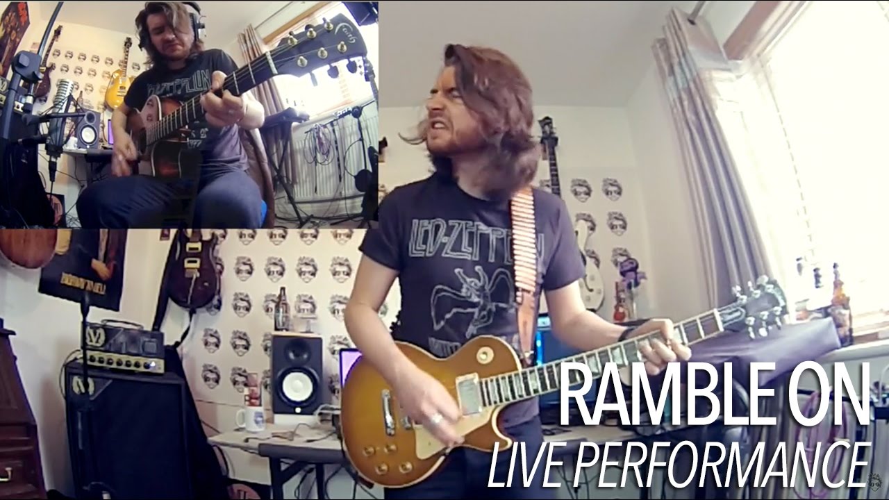 Ramble On - Led Zeppelin  (Full Guitar Cover)