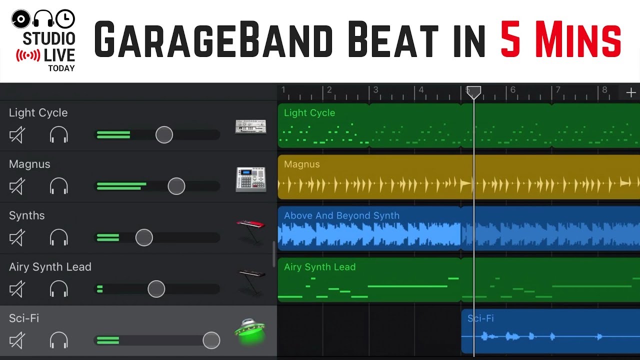 How to create a beat in GarageBand in 5 minutes on the iPhone