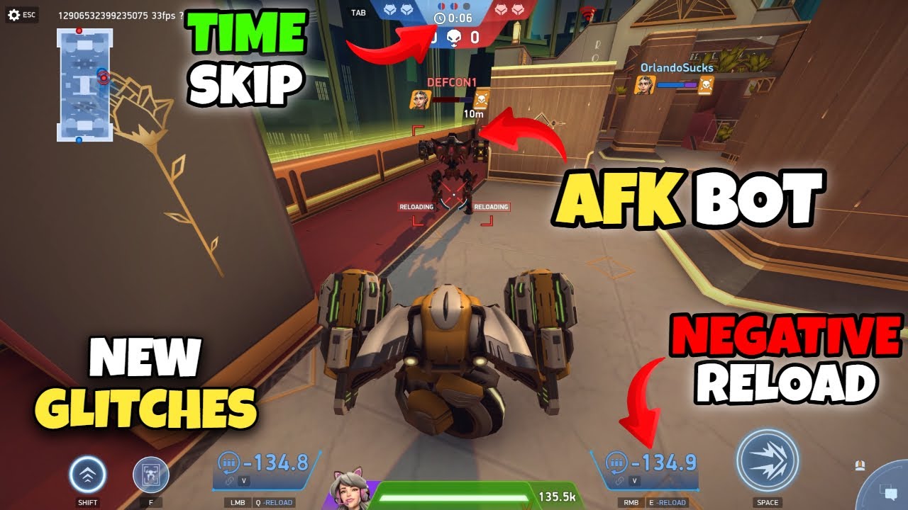 Top 7 new glitches in Mech Arena