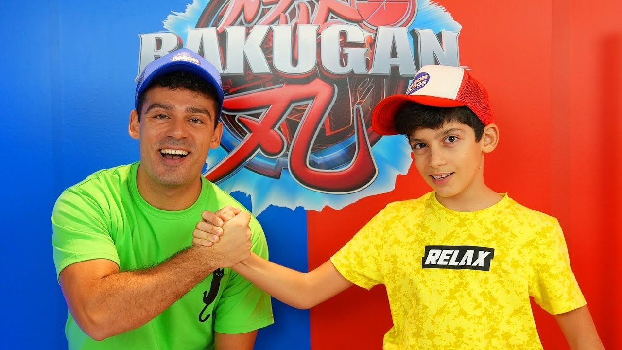 JASON Y ALEX JUEGAN Y LUCHAN CON BAKUGAN | Jason y Alex | Jason Vlogs ESP