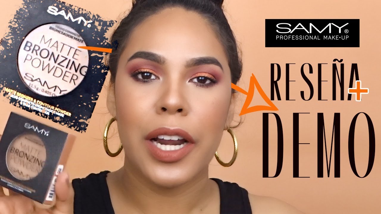 Probé el BRONZER MATE DE SAMY - RESEÑA Y DEMO