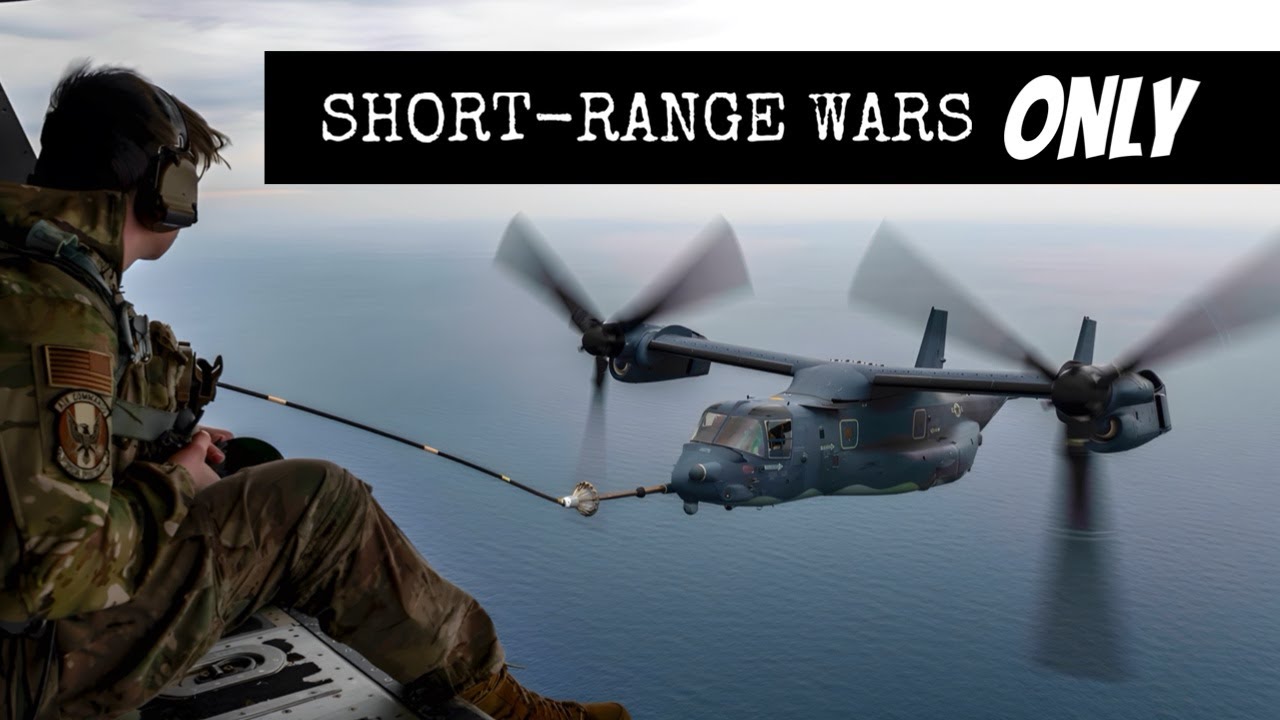 V-22 Can't Fly More Than 30 Minutes Away