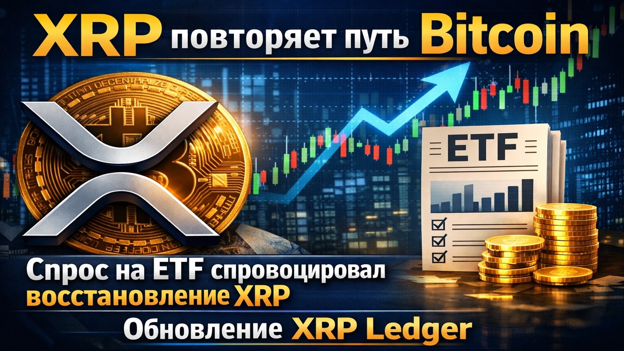 🚀 XRP повторяет путь Bitcoin?! XRP ETF взрывает спрос + Япония платит дивиденды в XRP 💥