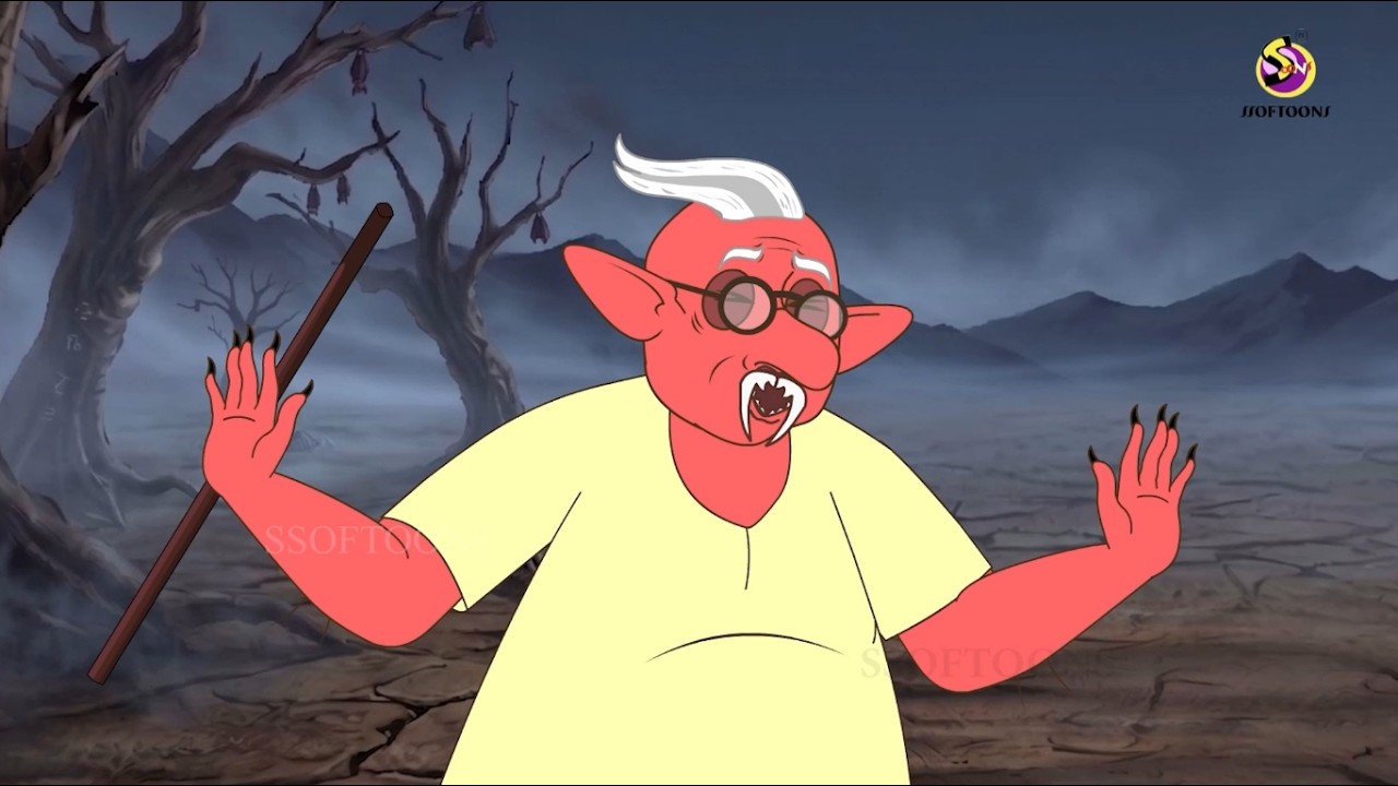 जादुई लाठी || Magical Stick || Fantasy Story in Hindi | Ssoftoons cartoon