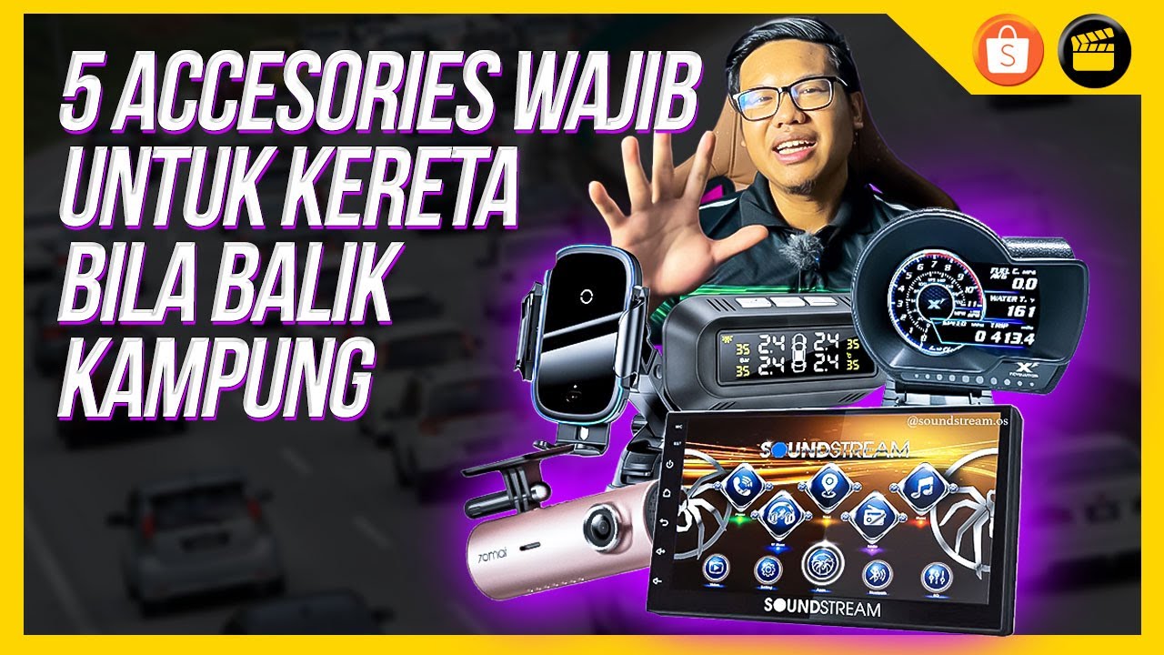 5 ACCESSORIES WAJIB untuk KERETA anda bila BALIK KE KAMPUNG!