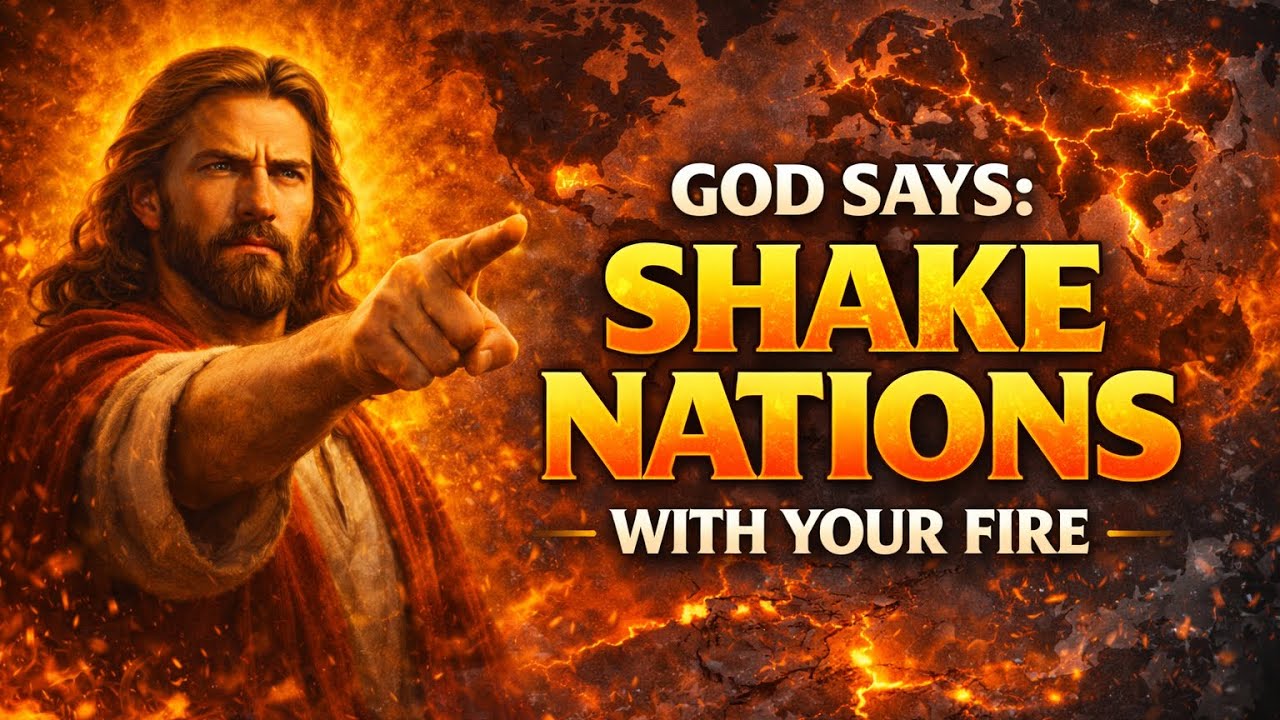 God Says: I Will Use Your Fire to Shake Nations | Prophetic Fire Messages