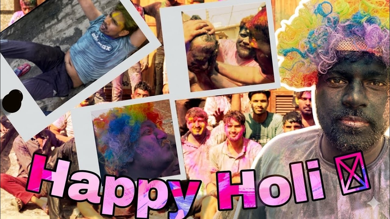 हमारा गाँव की होली Part 2 🌈 | पक्का रंग, मस्ती और धमाल 😍 | Village Holi Vlo